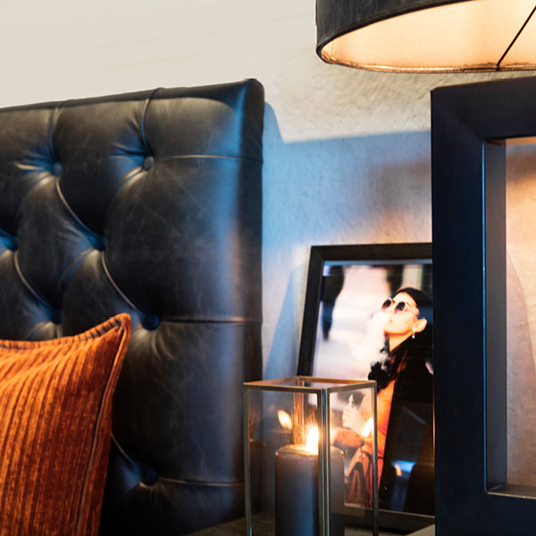 VIENNA sänggavel i läder - Bild 6