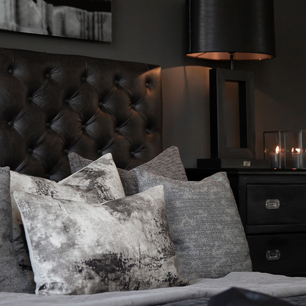 VIENNA sänggavel i läder - Bild 5