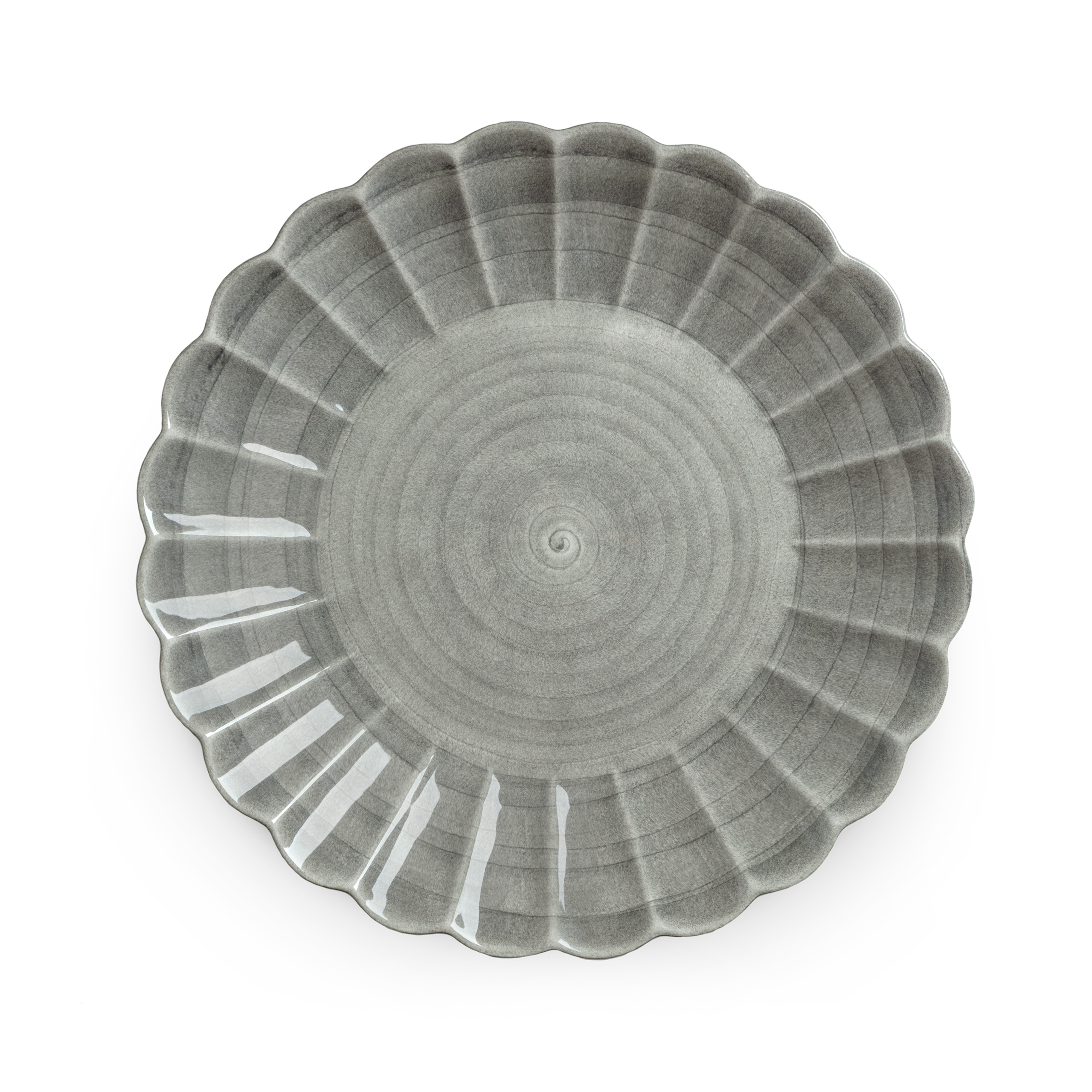 Mateus Oyster Fat 42cm Grå